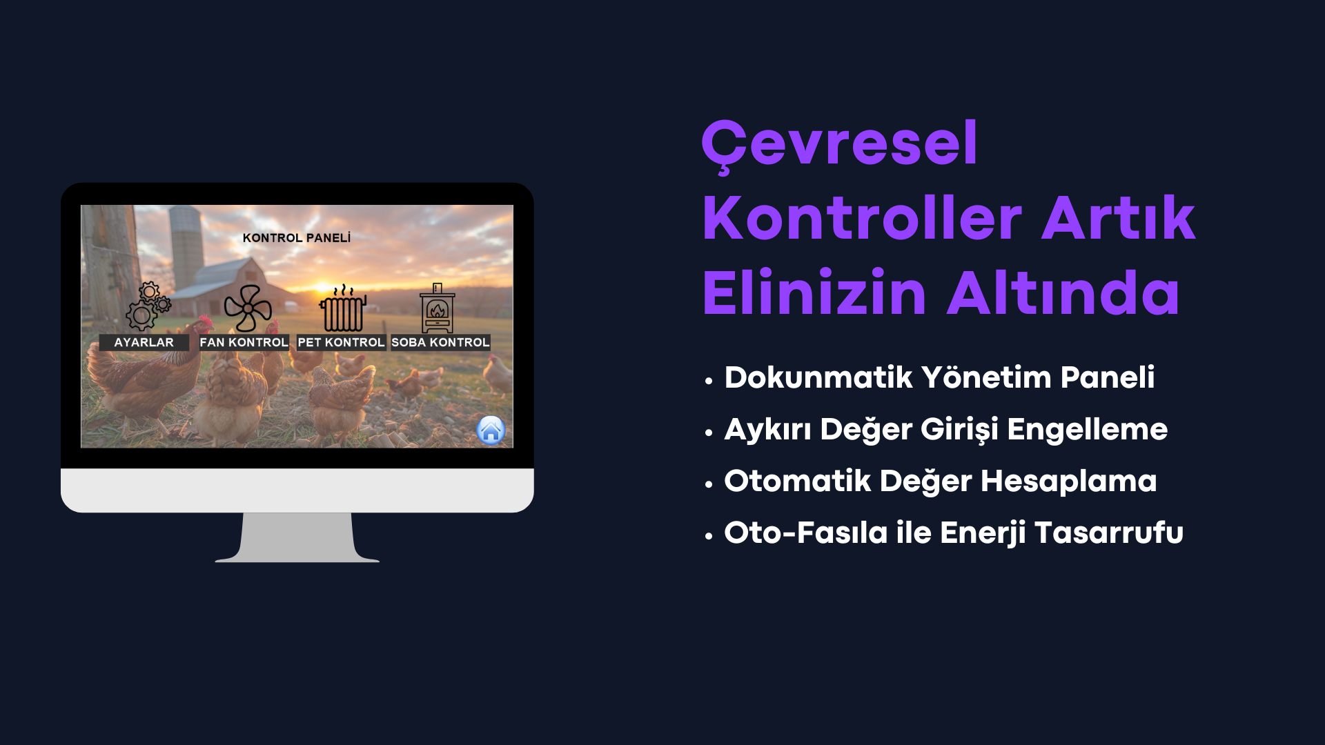 Kılavuz İklimlendirme Sistemi Kümes — görsel 2
