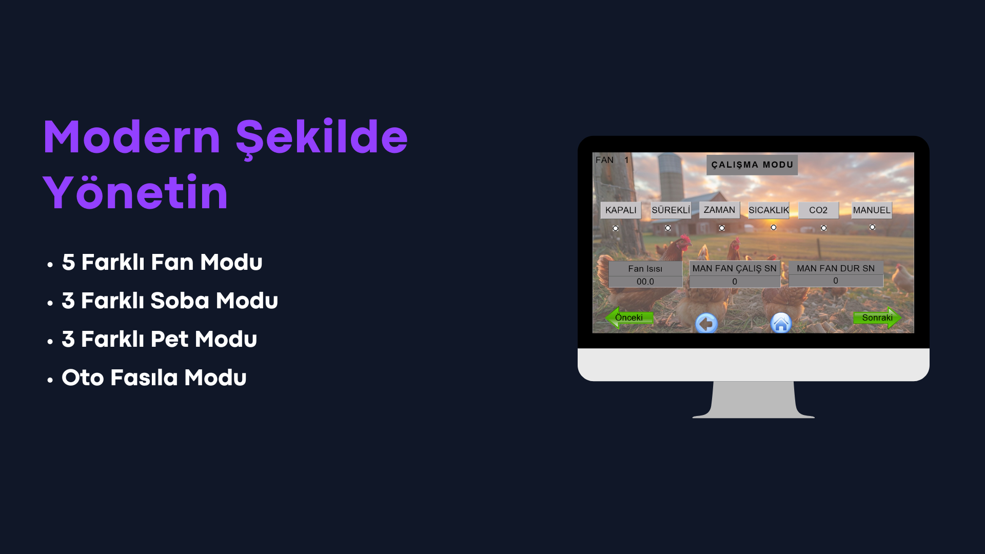 Kılavuz İklimlendirme Sistemi Kümes — görsel 5