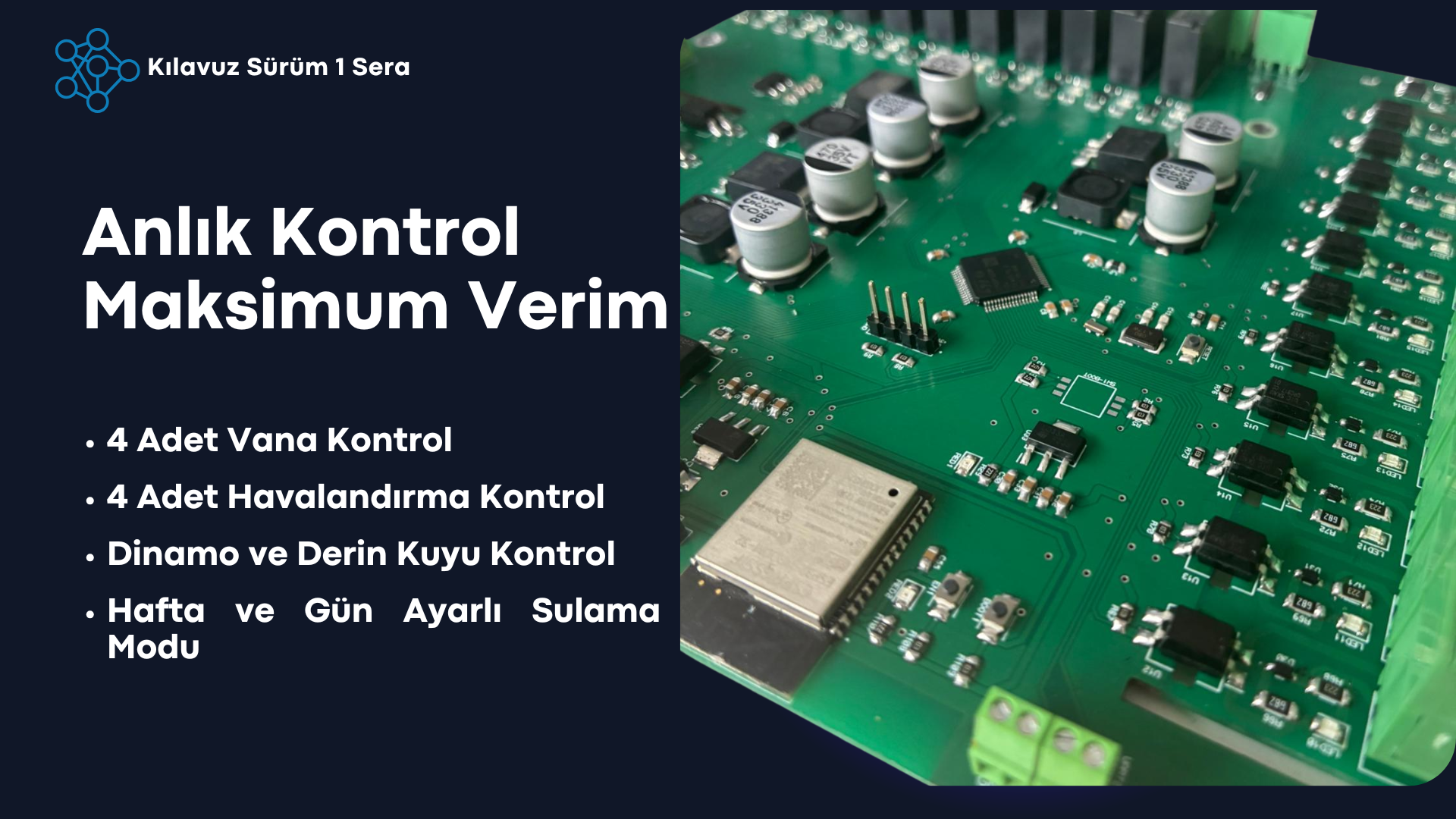 Kılavuz İklimlendirme Sistemi Sera